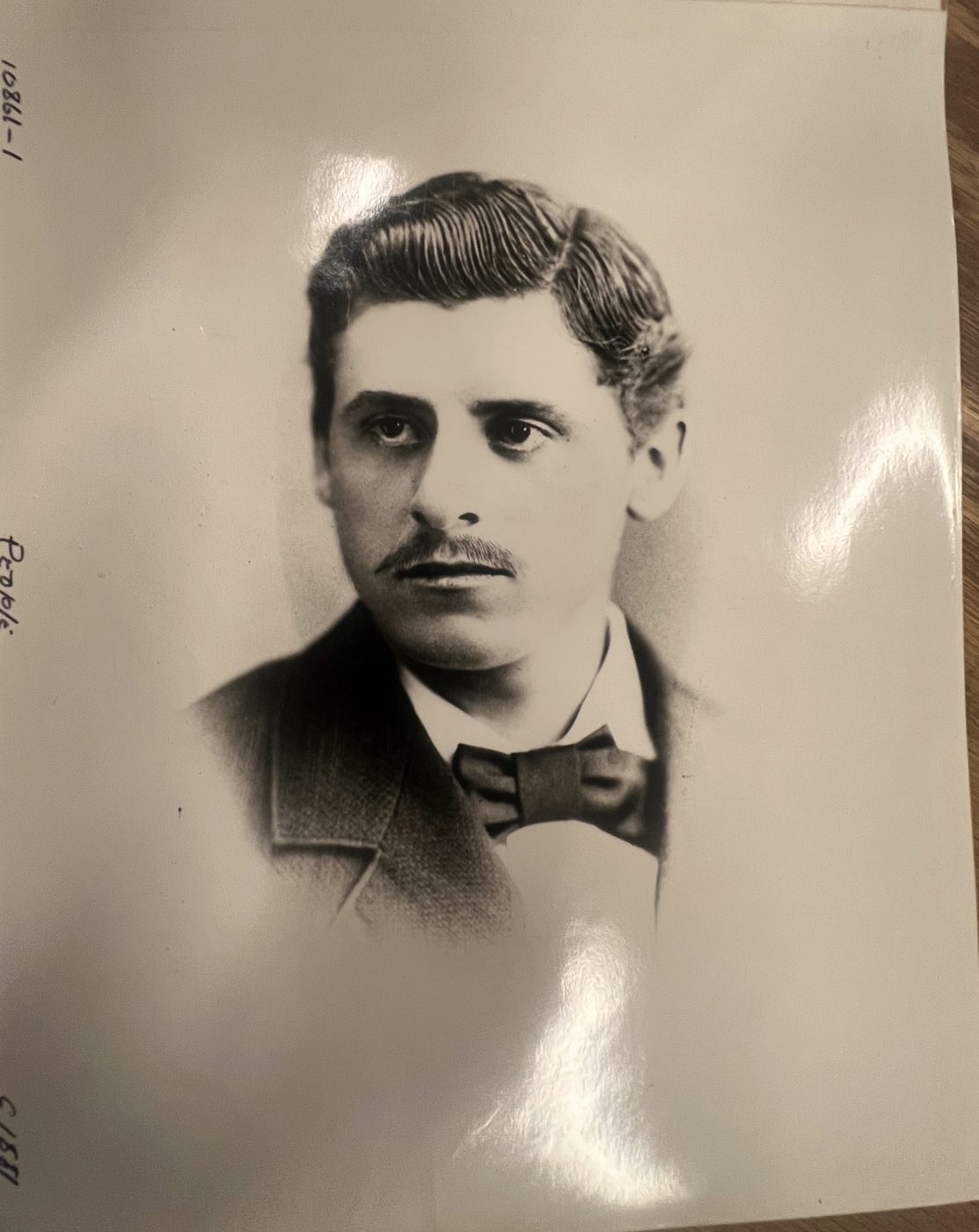 Parker Dear, about 1881